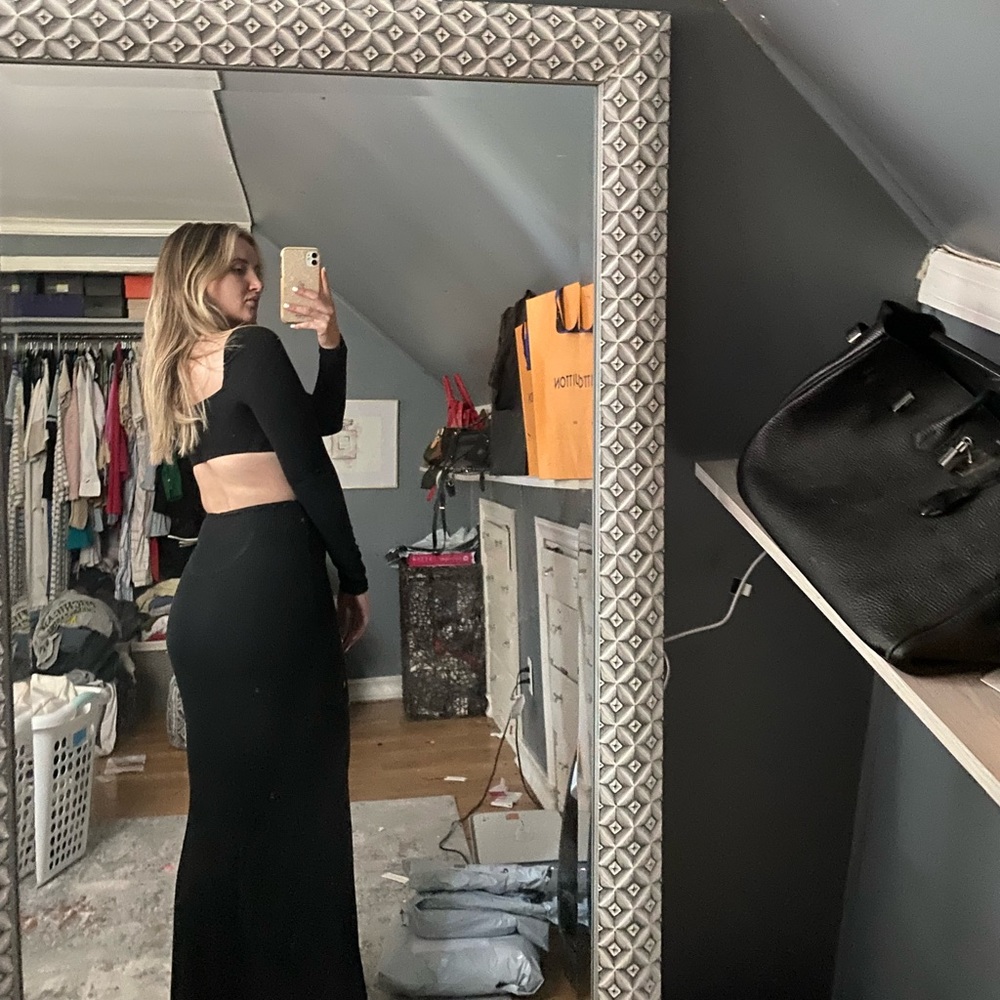 Nasty gal black dress